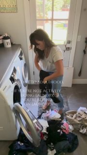 Always laundry.

Want to learn more about my favorite products to use in my laundry room and all over my home? 
COMMENT ‘laundry’ and I’ll send the info your way!