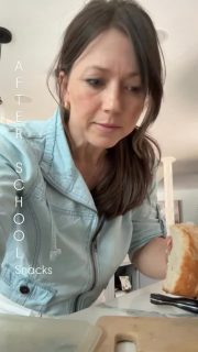 After School Snacks are the REAL MVP in refueling kiddos who don’t always eat well during the school day (i.e. short lunch times, packaged snacks that are easy to keep in their backpacks, but aren’t always as filling as I would like, etc.). So while I focus on bookending their days with nutrient dense meals, our lives after school and hubs work schedule don’t allow us to do early dinners, so hearty, nutrient dense after school snacks is how we make it to family dinner time. 

Some of our favorites:
- sandwiches (as shown)
- power packed smoothies: berries & greens or peanut butter and protein
- fresh cut veggies and fruit 
- nut mixes and fruit pouches 
- cheese sticks & grass fed beef sticks

Do you do after school snacks for your kids? What are some of your go-tos?