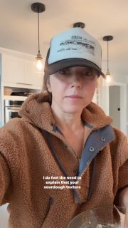 We don’t do stretch and folds for our sourdough. And we’re okay. We’ll all be okay. You like stretch and folds? You like to cart your sourdough around with you for errands? You do you boo, but that’ll never be me. Life is good. Bake the sourdough. Life is complicated enough, let’s learn to skip steps that aren’t required. 

Fresh outta the oven sourdough, slathered with butter is LIFE GIVING. I will die on this hill. You do your stretch and folds, I’ll skip mine, we can both enjoy our sourdough! Comment below when you come to the shortcut side with me🙌🫣